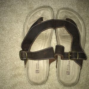 Brown “Birkenstock” style sandal